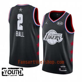 Los Angeles Lakers Trikot Lonzo Ball 2 2019 All-Star Jordan Brand Schwarz Swingman - Kinder
